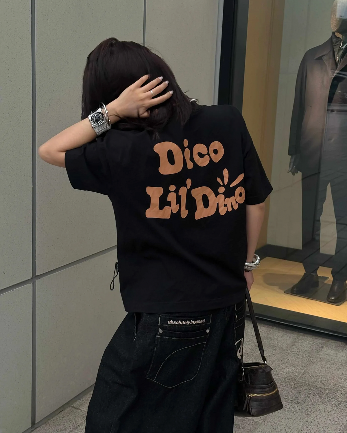 디코 다이노 박시핏 티셔츠